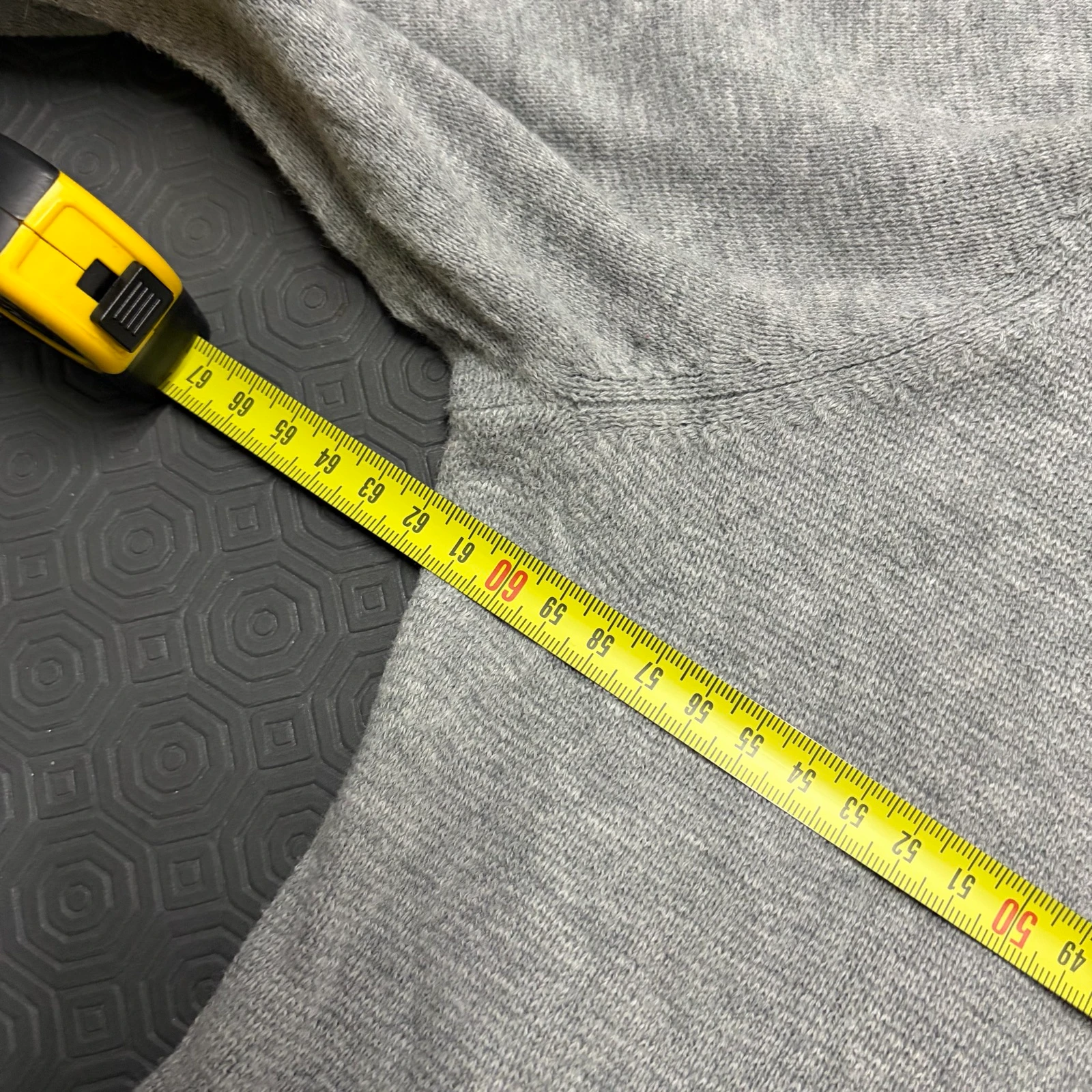Gray V-Neck Knitwear Sweater XL – photo 9